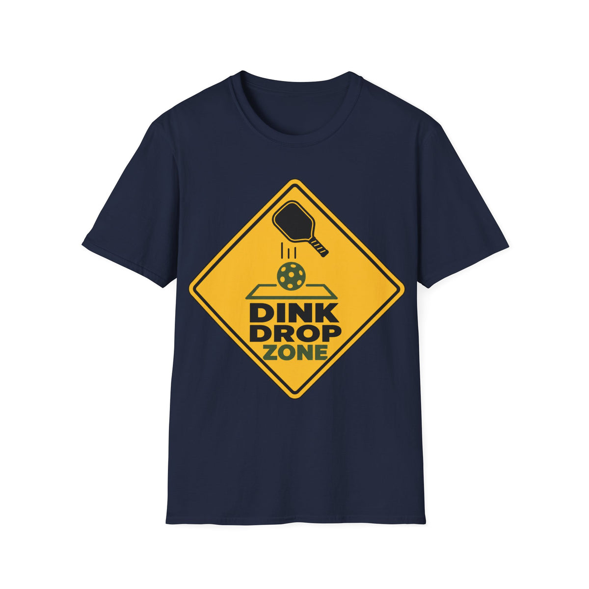 Dink drop zone hazard T shirt