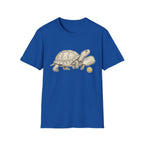 Turtle playing pickleball T shirt