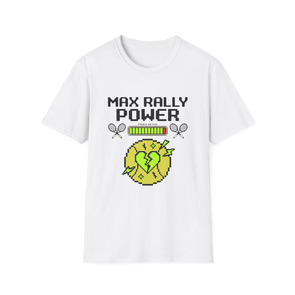 Max Rally Power Retro Gaming T Shirt