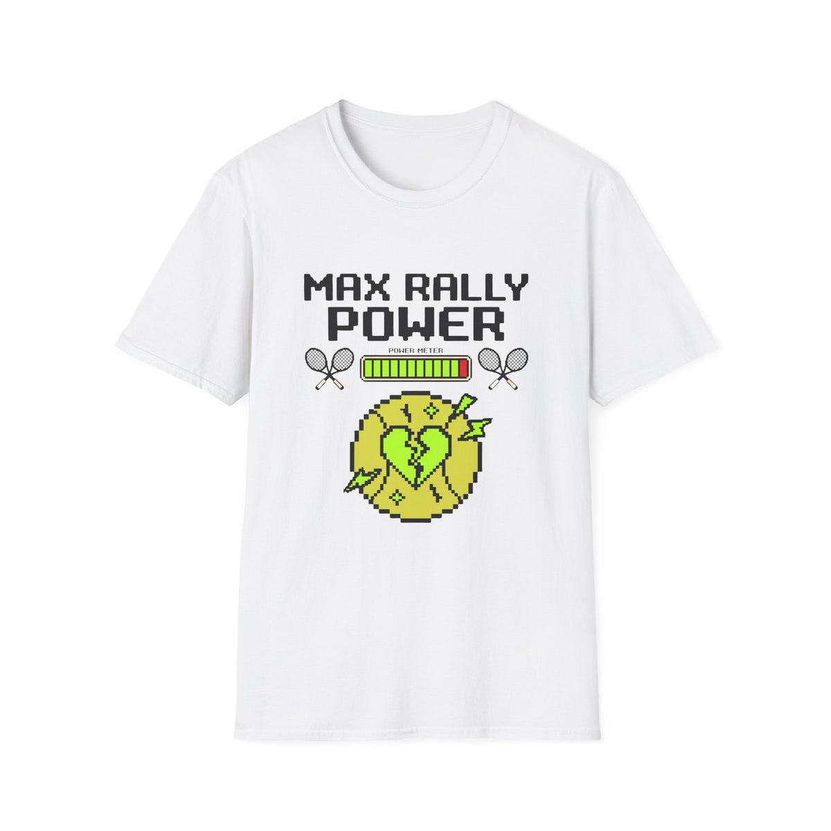 Max Rally Power Retro Gaming T Shirt