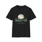 Tennis ball with Pine trees  T shirt