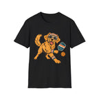 Dog playing pickleball T shirt