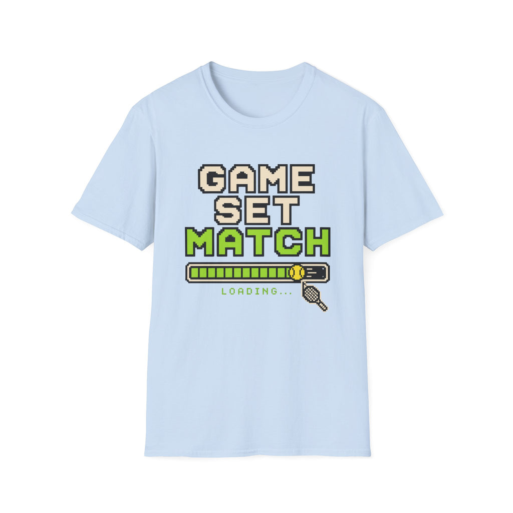 Game Set Match Retro Gaming T shirt