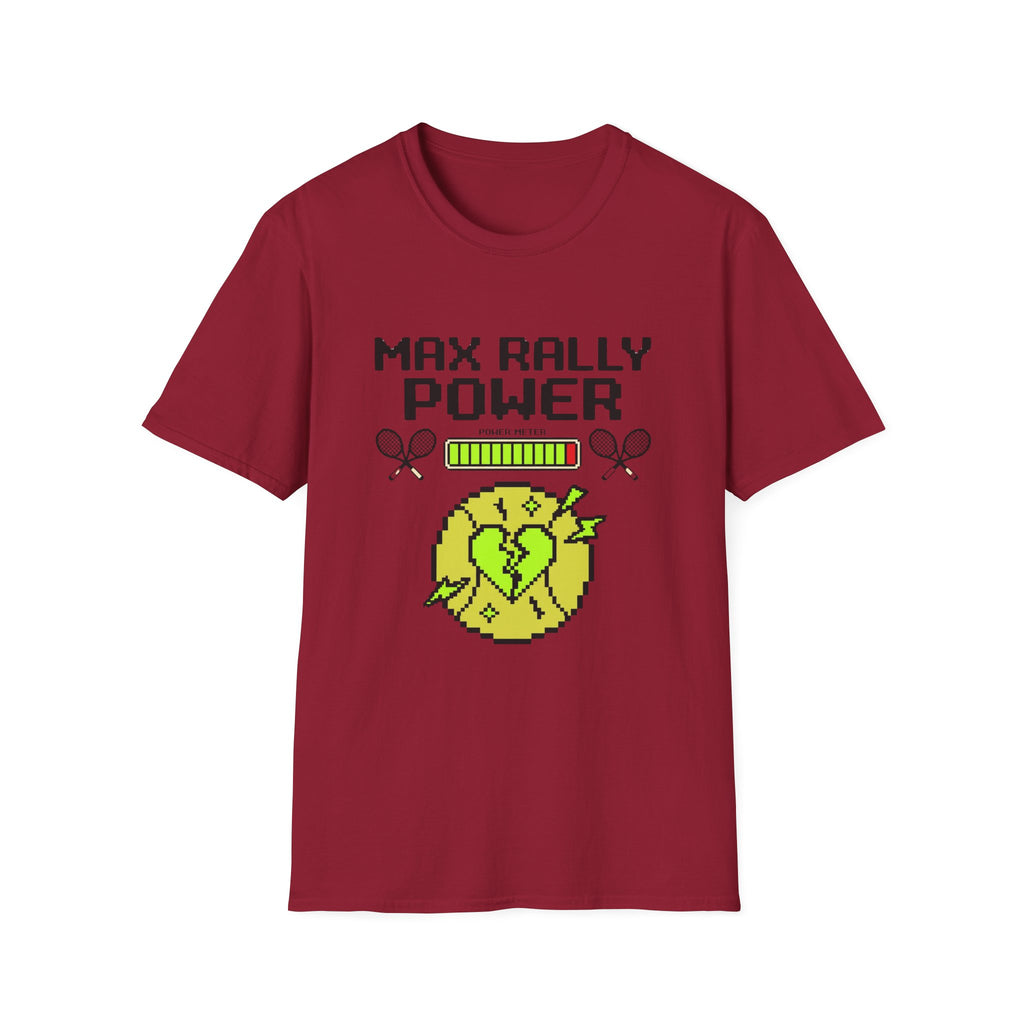 Max Rally Power Retro Gaming T Shirt